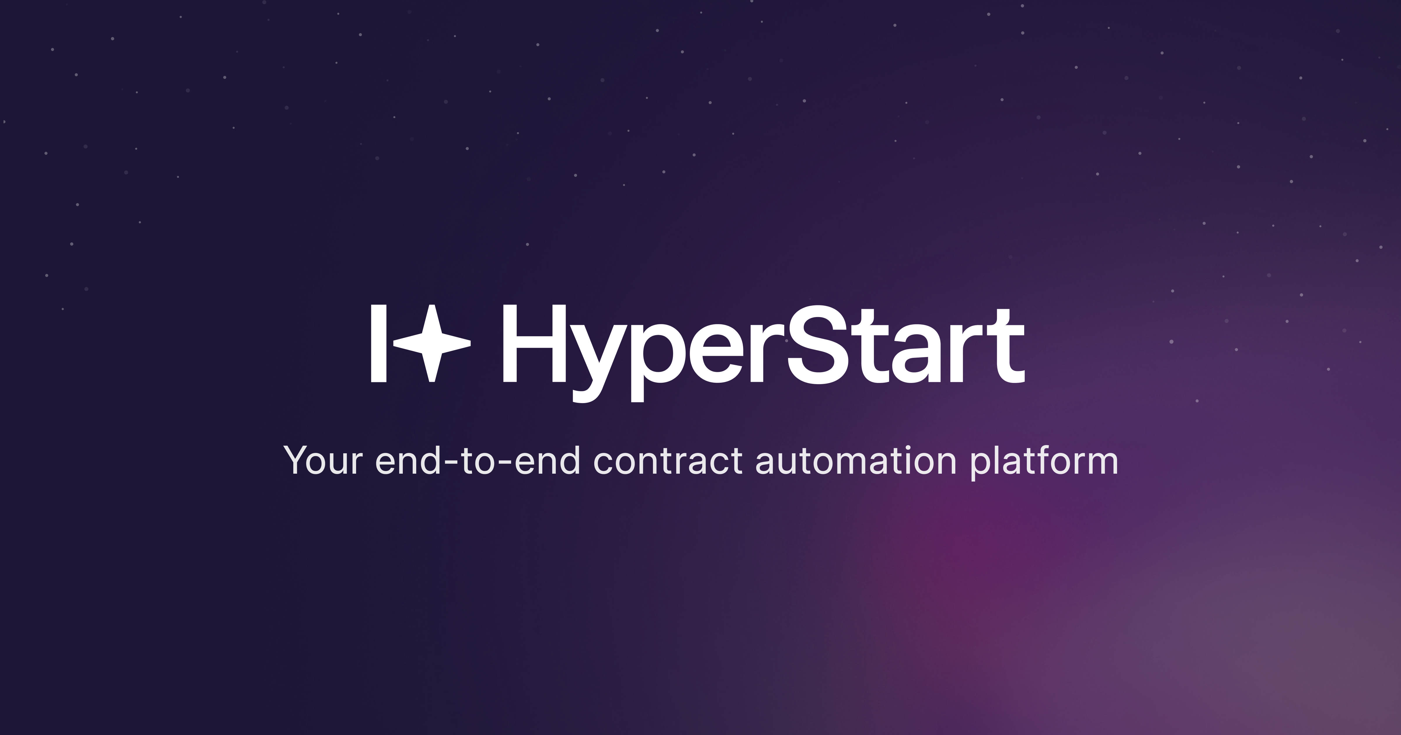 HyperStart CLM solutions for finance